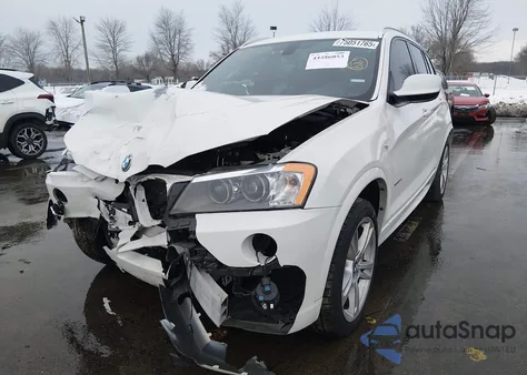 2014 BMW X3 xDrive35I из США, поврежденный, VIN 5UXWX7C59EL983898